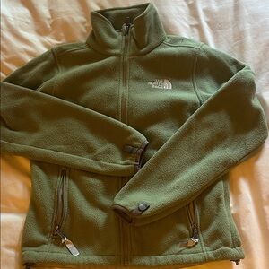 The North Face Olive Fleece Jacket